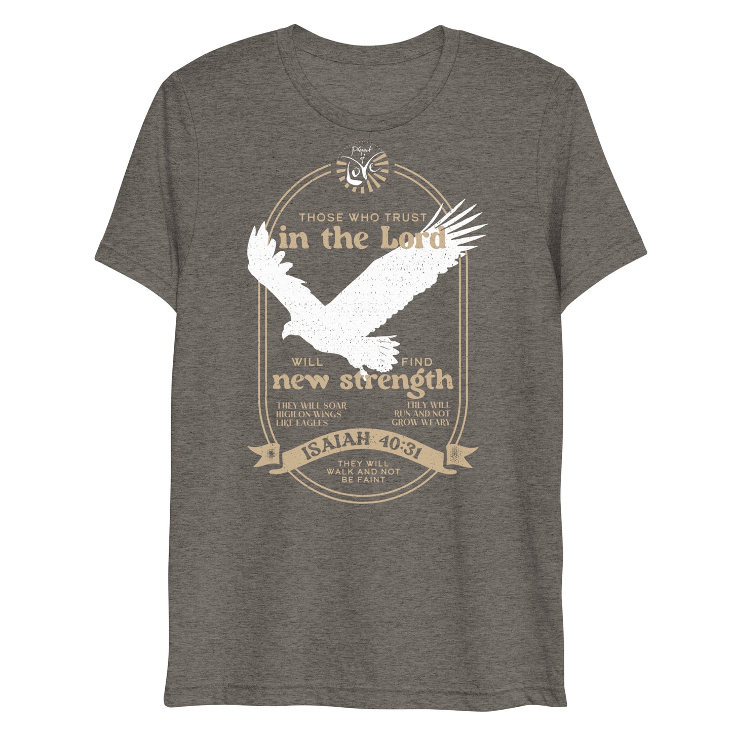 Vintage T-shirt Isaiah 40:31 'Those Who Trust in the Lord'