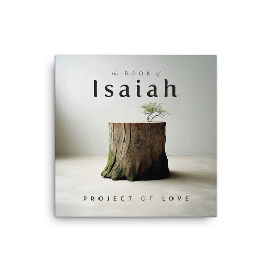 Canvas 'The Book of Isaiah'