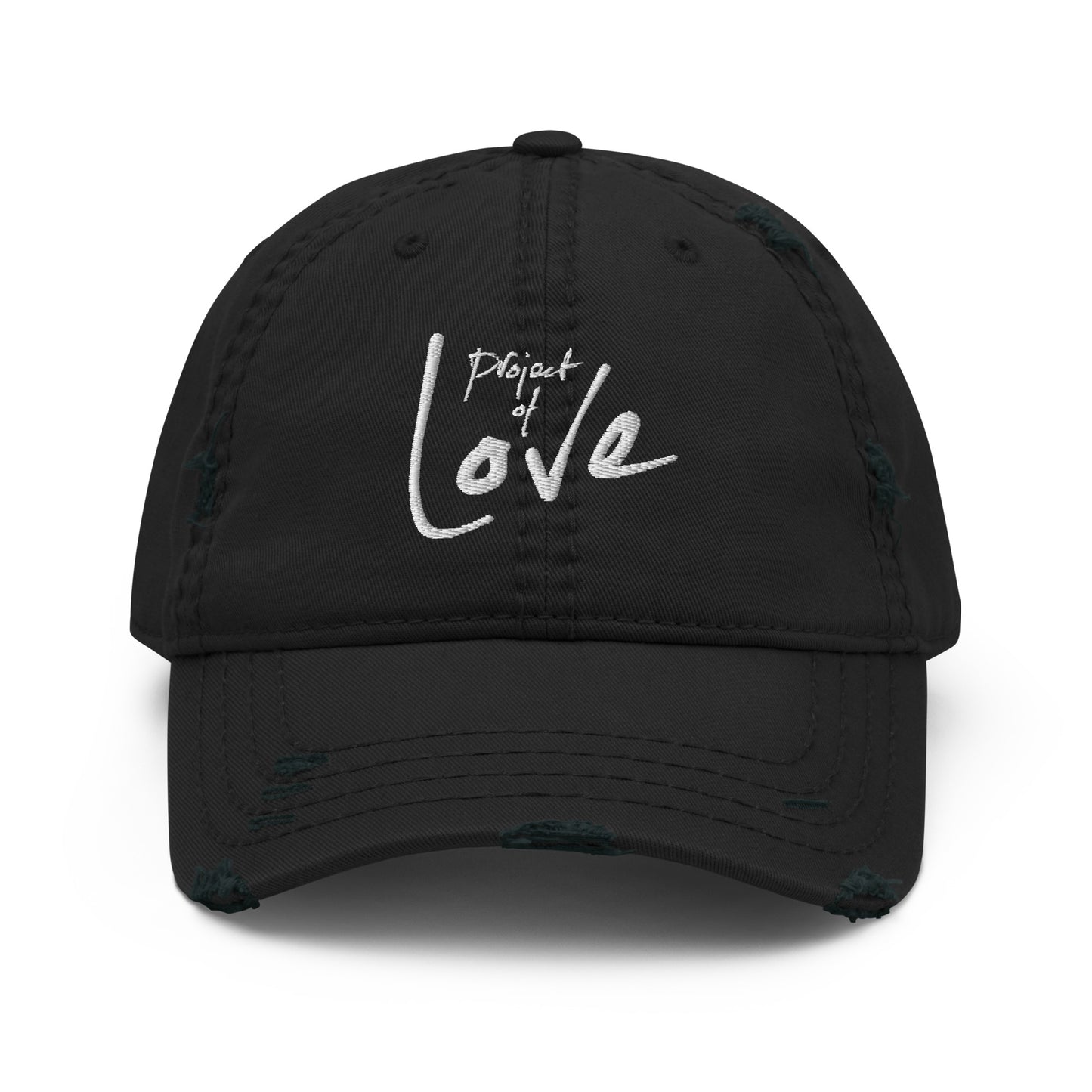 Distressed 'Project of Love' cap