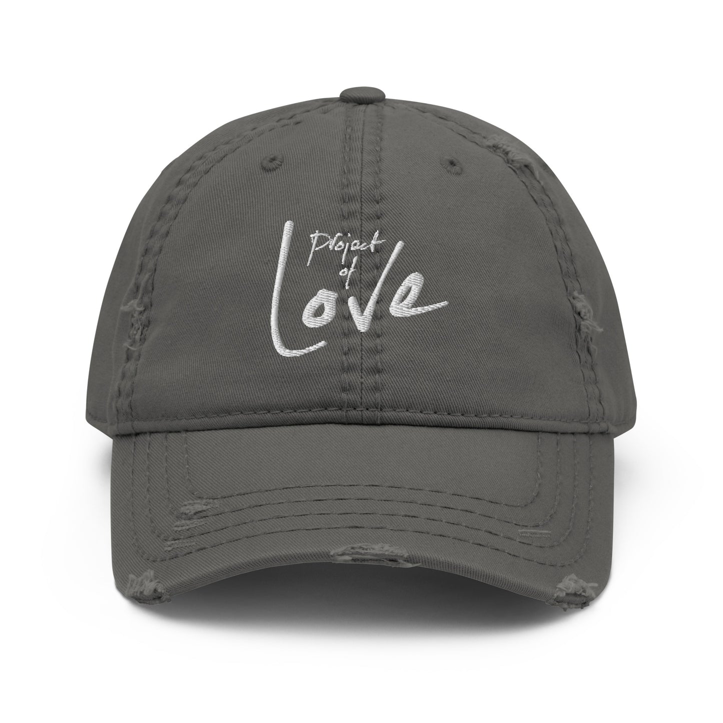 Distressed 'Project of Love' cap