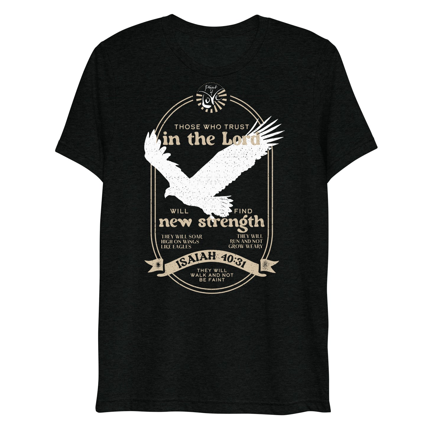 Vintage T-shirt Isaiah 40:31 'Those Who Trust in the Lord'